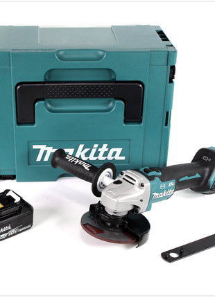 Makita DGA 513 M1J Akku Winkelschleifer 18 V 125mm Brushless + 1x Akku 4,0Ah + Makpac - ohne Ladegerät - Toolbrothers