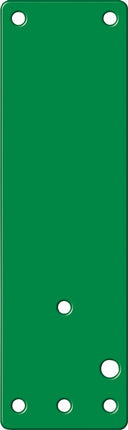 GFS mounting plate 901 670 Mounting on fire doors ( 3000250547 )