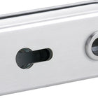 HERMAT Glastürschloss 6013 PZ - Venezia Edelstahl matt ( 3000253940 )