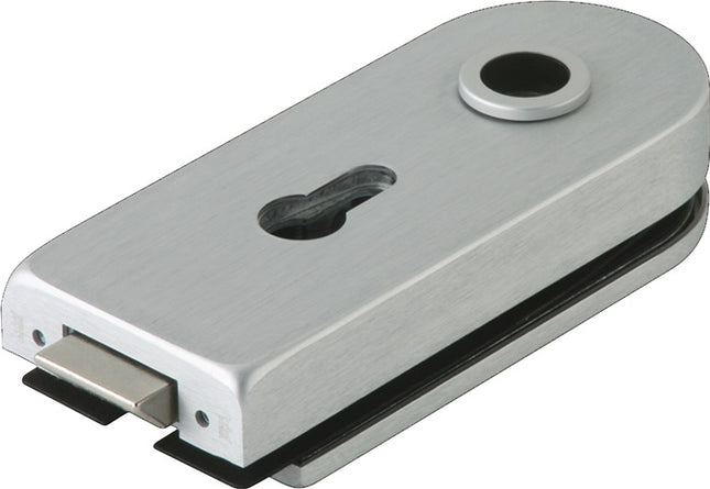 DORMA-GLAS Glastürschloss STUDIO Rondo Leichtmetall silber eloxiert ( 3000254471 )