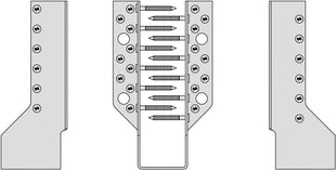 SIMPSON STRONG TIE Balkenschuh BSN80/120 2 mm ( 3000257337 )