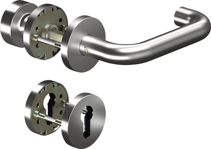 OGRO Rosettengarnitur CORE8100 8 mm / 3020N/6501/6612 PZ ER Edelstahl ER ( 3000267201 )