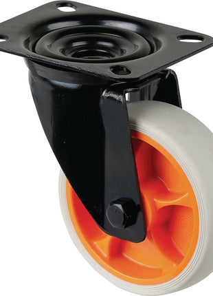 Roulette pivotante BS ROLLEN Ø 100 mm capacité de charge 110 kg (3000275643)