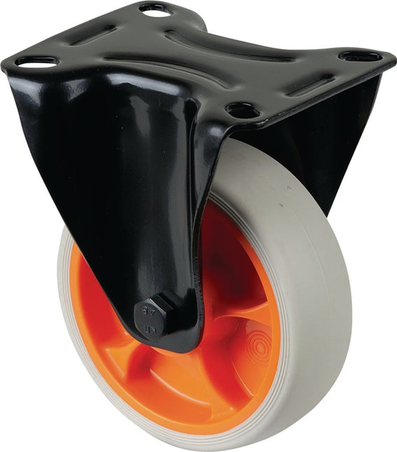 BS ROLLEN Fixed castor Wheel Ø 100 mm Load capacity 110 kg ( 3000275646 )