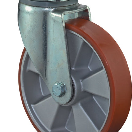 BS ROLLEN Heavy-duty swivel castor Wheel Ø 125 mm Load capacity 450 kg ( 3000275929 )