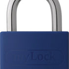ABUS Zylindervorhangschloss T65AL/40 blau Lock-Tag Schlosskörperbreite 43 mm ( 3000280253 )