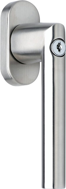 DENI window handle in matt stainless steel ( 3000700004 )