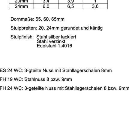 SSF Zimmertür-Einsteckschloss  BAD 20/ 55/78/8 mm DIN links ( 3324024318 )