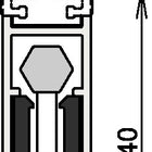 ATHMER Türdichtung Kältefeind Allround® 1-1075 1-seitig Länge 708 mm ( 3327023191 )