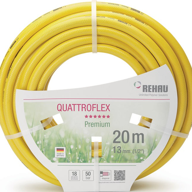 REHAU Tuyau à eau Quattroflex Longueur 50 m ( 4000000785 )
