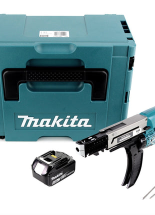 Makita DFR 750 M1J Akku Magazinschrauber 18 V 45-75mm + 1x Akku 4,0Ah + Makpac - ohne Ladegerät - Toolbrothers