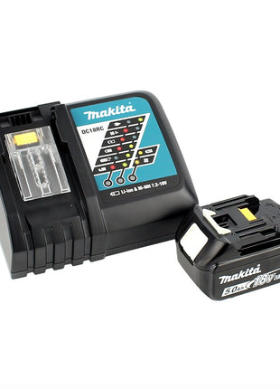 Makita DFR 750 RT1J Akku Magazinschrauber 18V 45-75mm + 1x Akku 5,0Ah + Ladegerät + Makpac - Toolbrothers