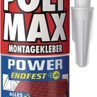 UHU Kleb und Dichtstoff POLY MAX POWER glasklar 4000353481  1 - toolbrothers