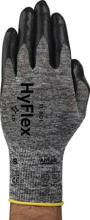 ANSELL Guantes HyFlex 11-801 talla 9 gris/negro (4000371467)