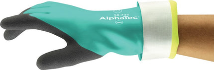ANSELL chemical gloves AlphaTec 58-735 size 9 green ( 4000371503 )