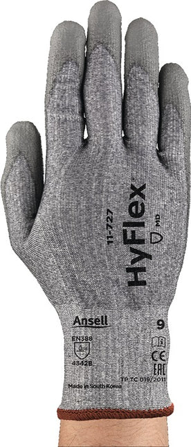 Guantes de protección contra cortes ANSELL HyFlex® 11-727 talla 11 gris (4000371900)