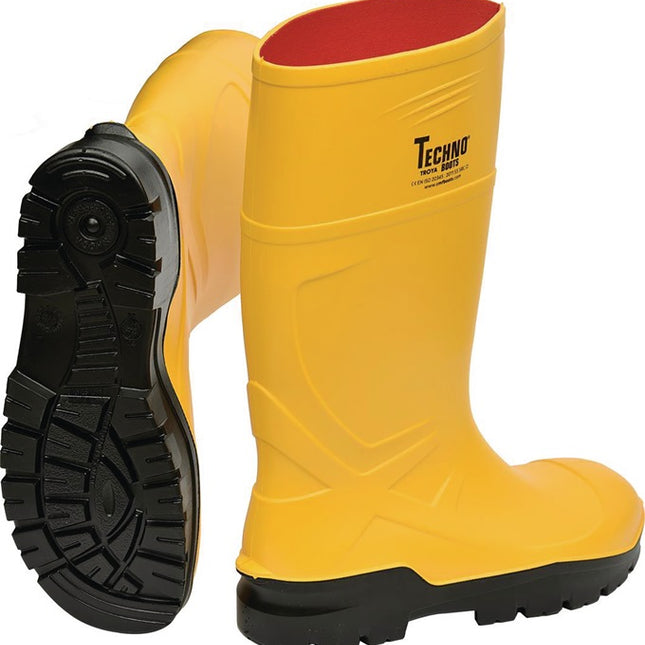 TECHNO BOOTS Sicherheitsstiefel Rönne Größe 46 gelb ( 4000374516 )