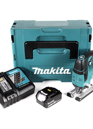 Makita DJV 182 RT1J Akku Pendelhubstichsäge 18V Brushless + 1x Akku 5,0Ah + Ladegerät + Makpac - Toolbrothers