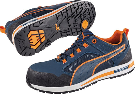 PUMA scarpa di sicurezza Crosstwist LOW taglia 42 blu/arancio ( 4000374602 )