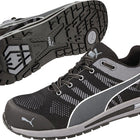 Zapato de seguridad PUMA Elevate Knit BLACK LOW talla 45 negro/gris ( 4000374615 )