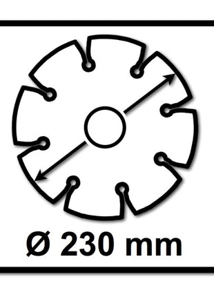 Spit Diamant Trennscheibe Wet and Dry 230 x 22,23 mm 922707 - 10 Stück - Toolbrothers