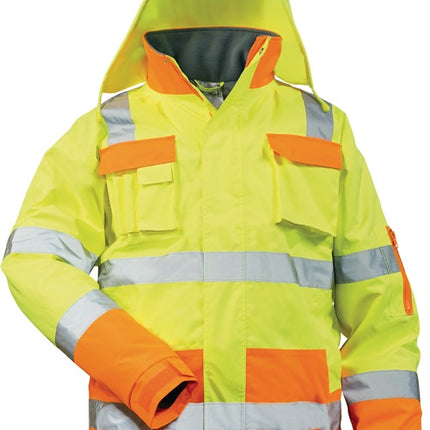 Chaqueta piloto de alta visibilidad SAFESTYLE Colchonetas talla M (4000378591)