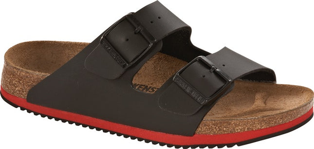 BIRKENSTOCK Sandale Arizona Super Grip Größe 41 schwarz ( 4000379850 )