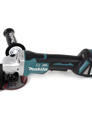 Makita DGA 517 RT1J Akku Winkelschleifer 18 V 125 mm Brushless + 1x Akku 5,0 Ah + Ladegerät + Makpac - Toolbrothers