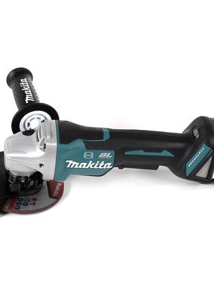 Makita DGA 517 RG1J Akku Winkelschleifer 18 V 125 mm Brushless + 1x Akku 6,0 Ah + Ladegerät + Makpac - Toolbrothers