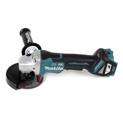 Makita DGA 517 RG1J Akku Winkelschleifer 18 V 125 mm Brushless + 1x Akku 6,0 Ah + Ladegerät + Makpac - Toolbrothers
