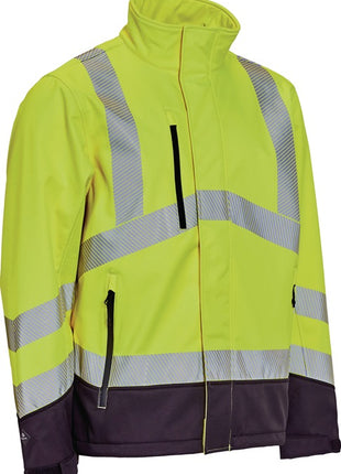 ELKA RAINWEAR Warnschutz-Softshelljacke VISIBLE XTREME Größe M ( 4000380460 )