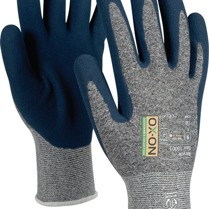 OX-ON gloves Recycle Basic 16001 size 9 blue/light blue ( 4000391359 )