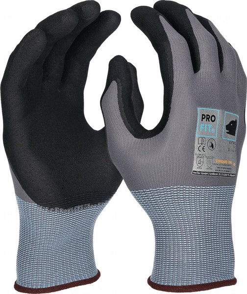 PRO FIT gloves EXTRA size 8 grey / black ( 4000391432 ) – Toolbrothers