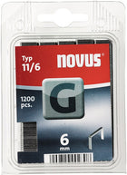 NOVUS Flachdrahtklammer G Typ 11 B10,6xL6mm ( 4000813876 )