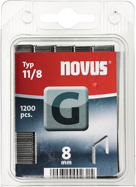 NOVUS Flachdrahtklammer G Typ 11 B10,6xL8mm ( 4000813878 )