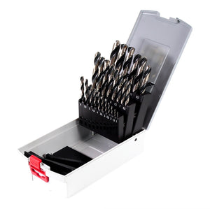 Bosch Metall Spiralbohrer Set Pro Box 25 tlg. HSS PointTeQ, 1,0–13,0 in praktischer Box ( 2608577352 )