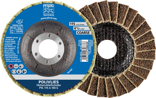 Disco dentado PFERD POLIVLIES Ø 115 mm grano grueso (4000842601)