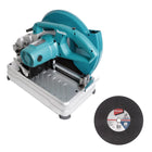 Makita LW 1400 Trennschleifmaschine 2.200 Watt + 5 x Long Life Metall Trennscheiben - Toolbrothers