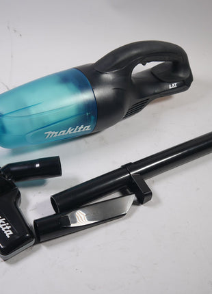 leicht gebraucht Makita DCL 180 ZB 18VStaubsauger schwarz Solo Zubehoer 1 - toolbrothers