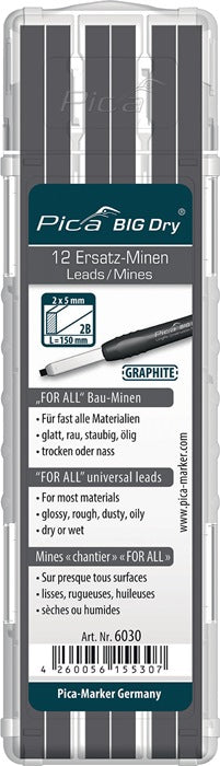 Juego de cables PICA Pica BIG-Dry 12x grafito (4000871348)