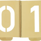 KUKKO Jeu de pochoirs pour signature 327 chiffres 0 - 9 ( 4000871681 )