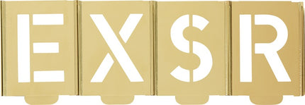 KUKKO signing stencil set 327 letters A - Z ( 4000871697 )