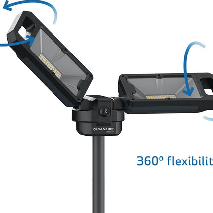 SCANGRIP Projecteur à LED TOWER 5 CONNECT 45 W 2500 - 5000 lm ( 4000873485 )