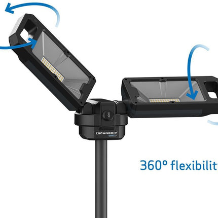 SCANGRIP Projecteur à LED TOWER 5 CONNECT 45 W 2500 - 5000 lm ( 4000873485 )