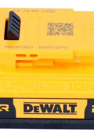 DeWalt DCF 620 NT batería destornillador para paneles de yeso 18 V 30 Nm sin escobillas + 1x batería 2.0 Ah + TSTAK - sin cargador