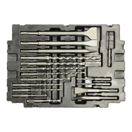 Makita E-17790 Set di punte e scalpelli SDS-Plus 17 pezzi + Makpac