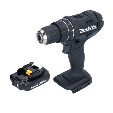 Makita DHP 482 A1B taladro percutor inalámbrico 18 V 62 Nm negro + 1x batería 2,0 Ah - sin cargador