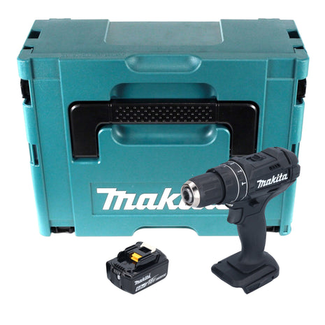 Makita DHP 482 G1JB Akku Schlagbohrschrauber 18 V 62 Nm Schwarz + 1x Akku 6,0 Ah + Makpac - ohne Ladegerät