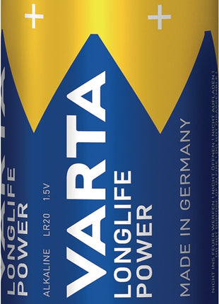 VARTA Batterie Longlife Power 1,5 V D-AM1-Mono 16500 mAh ( 4000901813 )