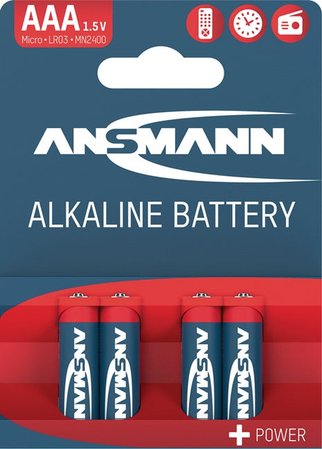 Batteria ANSMANN 1,5 V AAA-AM4-Micro 1200 mAh ( 4000901826 )